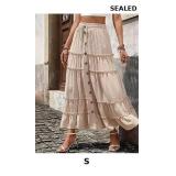 Womenï¿½s Boho High Waist Maxi Skirt