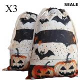 Halloween Bag 2 Pieces Printed Storage Drawstring