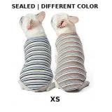 Dog Shirts Vest Cotton Striped T-Shirt