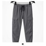 Gray Cargo Pants