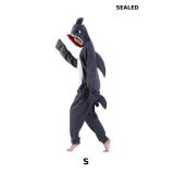 dressfan Cartoon Unisex Animal Grey Shark Costume