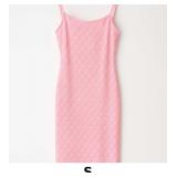 Pink Lace Slip Dress