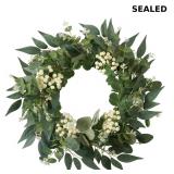 20 Inch Spring Wreaths for Front Door Decor