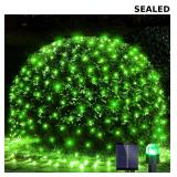 WBao Solar Christmas Net Lights