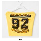 Yellow Off-Shoulder Top