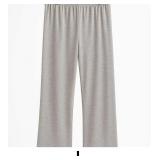 Gray Wide-Leg Pants