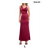 Satin Maxi Dress Wedding Silk Dresses