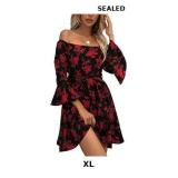 Off Shoulder Ruffle Dress for Women