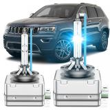 2 pcs SENROBO High Low Beam Light Bulbs