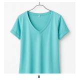 Light Blue V-Neck T-Shirt