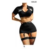 RoseSeek Women's 6 Piece Role Playing Lingerie set