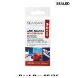 Sea Band Anti Nausea Ginger Chewing