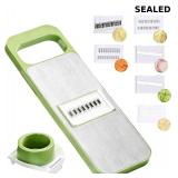 Safe Mandoline Slicer with Slide-On Hand Guard