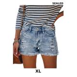 MINGALONDON Women's Denim Shorts