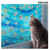 WADILE Stained Glass Window Film