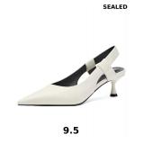 Pointed Toe Slingback Kitten Heels for Women