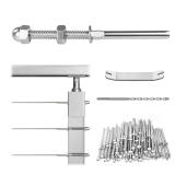 Muzata 50 Pack 1/8' Cable Railing Hardware Kit