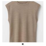 Sleeveless Beige Top