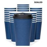 Glowcoast To Go Coffee Cups With Lids
