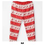 Red Holiday Patterned Leggings