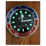 13 'Dealers Display Wall Clock w/date