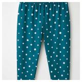 Teal Polka Dot Leggings