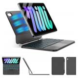 ZYNTHRALIX iPad mini 7/6 Case with Keyboard