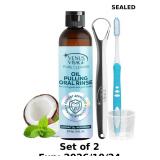 2x Venus Visage Coconut Oil Pulling for Teeth