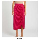 Pink Midi Skirt