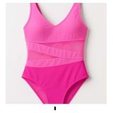 Pink One-Piece Swimsuit