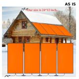 AS IS-4 Pack PVC Heated Roof Snow Melting Mats