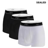 Men's Underwear Boxer Brief Regular Long Pack - L