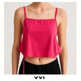 Pink Cropped Camisole