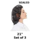 ZMDREAM Hair Net Disposable Bouffant Cap x3