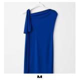 Blue One-Shoulder Dress
