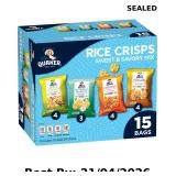 Quaker Rice Crisps 4 Flavor