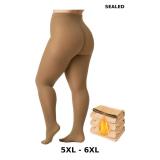 Plus Size Fleece Lined Tights Women