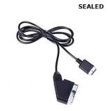 SEALED-2m Black SCART Cable