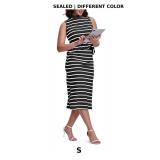 SeSe Code Womens 2 Piece Outfits Striped Matching