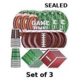 Football Party Decorations Set Serve 24