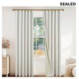 PONY DANCE 100% Blackout Curtains for Bedroom