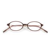 SODQW Titanium Oval Blue Light Glasses for Women
