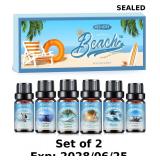 2x Beach Fragrance Oils Set