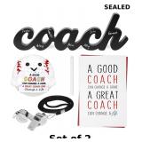 2x Baseball Coach Gifts - 5PCS Cheer Coach...
