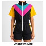 Colorful Short Jumpsuit