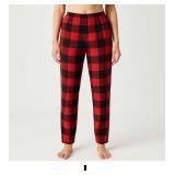 Red and Black Checkered Pajama Pants