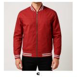 Red Bomber Jacket