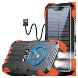 SUDROV 42800mAh Portable Solar Power Bank