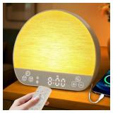 JONRRYIN Sunrise Alarm Clock Wake Up Light