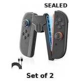 Nintendo Switch 2 JoyCon V-Shaped Charging Grip x2